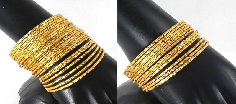 Gold Plated Bangle 04