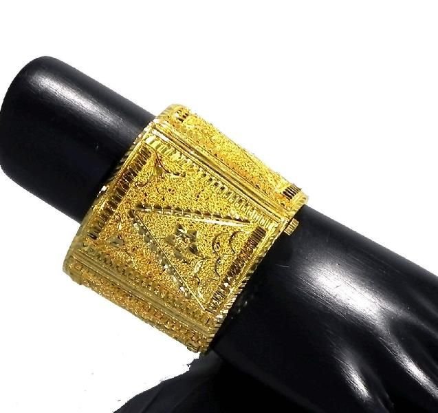 Gold Plated Bracelet Kada 04
