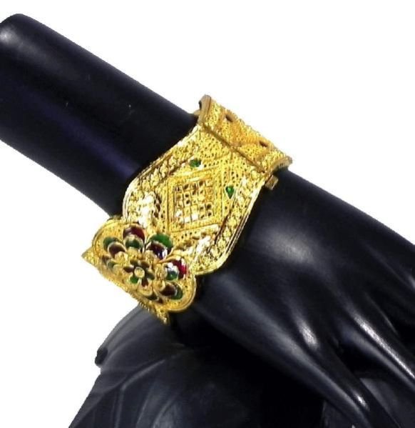 Gold Plated Bracelet Kada 08