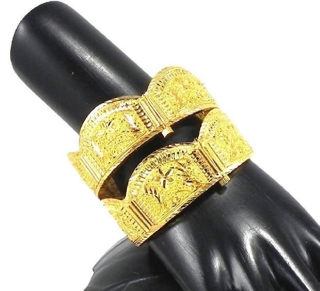 Gold Plated Bracelet Kada 10