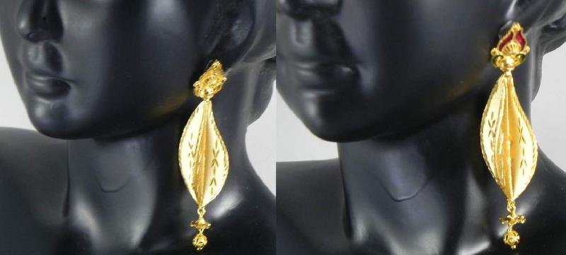 Gold Plated Earring 09