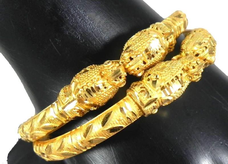 Gold Plated Kada 05
