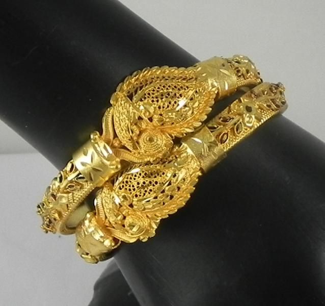 Gold Plated Kada 06