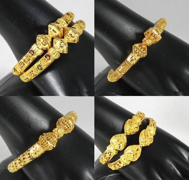 Gold Plated Kada 08