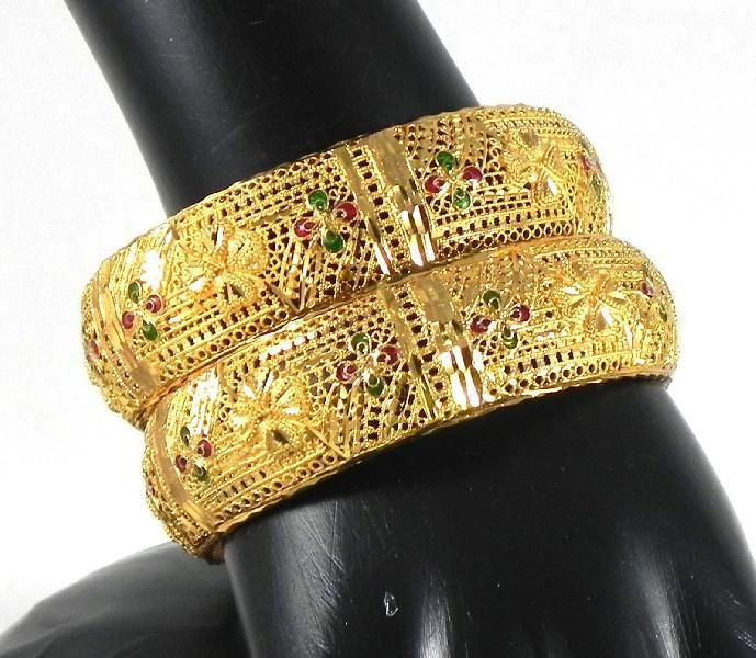 Gold Plated Kada 11