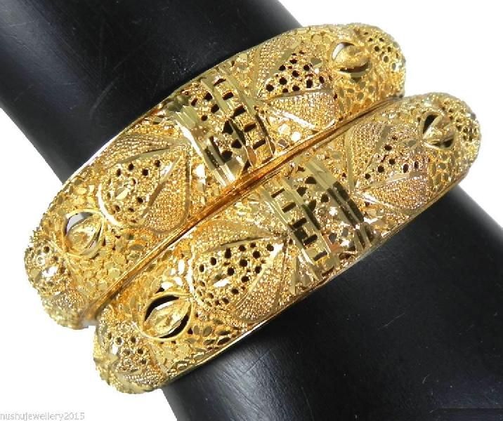 Gold Plated Kada 12