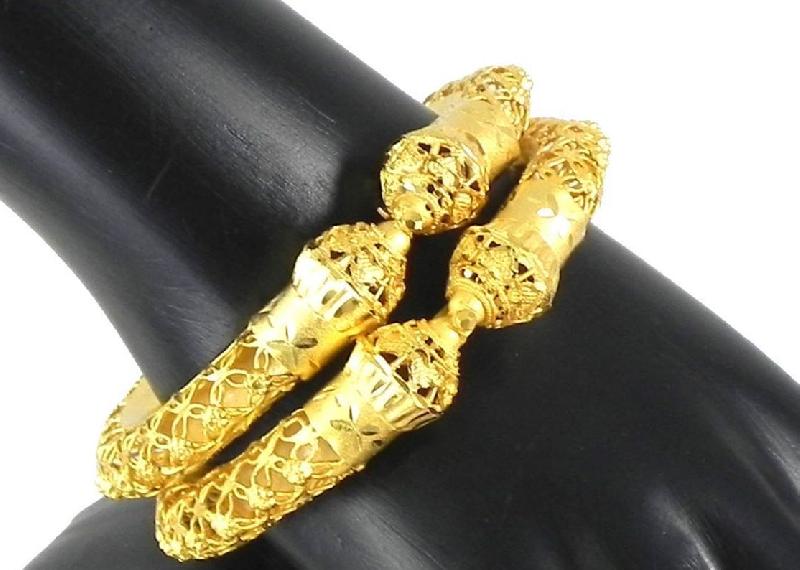 Gold Plated Kada 15
