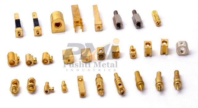 Brass Electrical Plug Pins 04