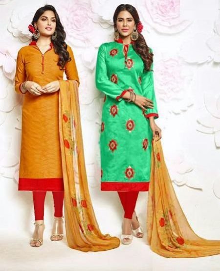 Ladies Churidar Suit 01