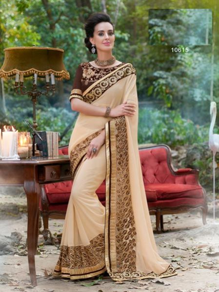Party Wear Sarees (10615)
