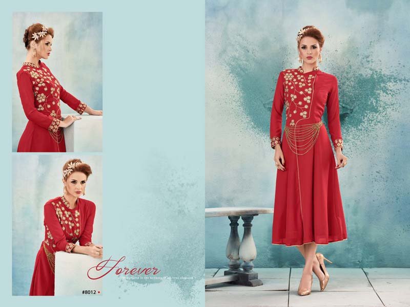 Ladies Western Dress (8012)