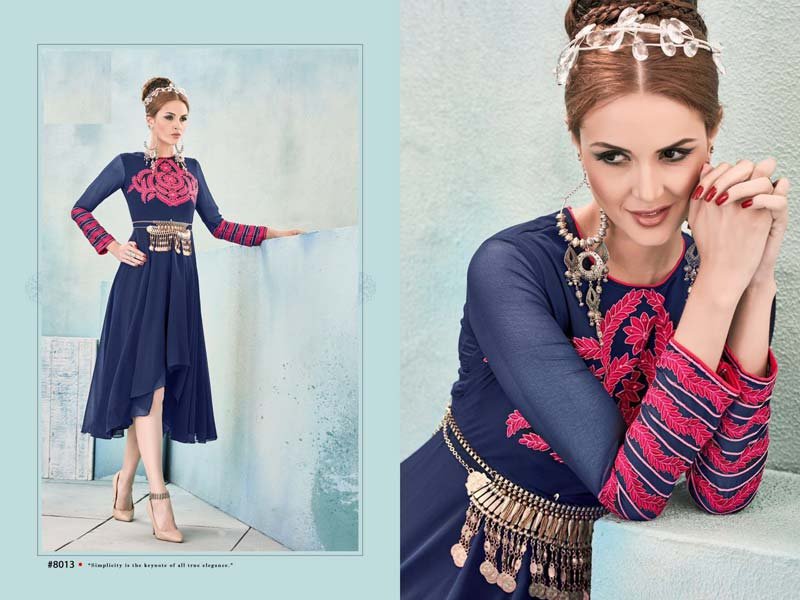 Ladies Western Dress (8013)