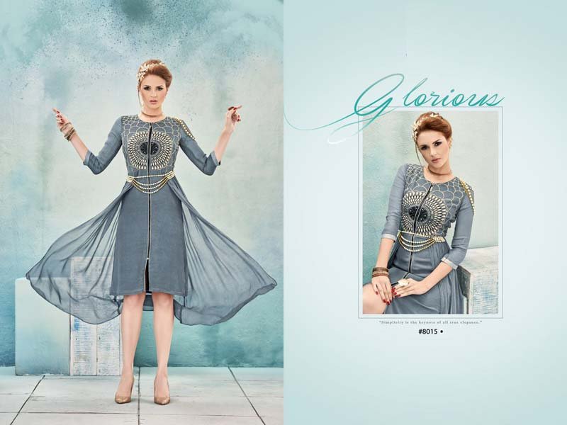 Ladies Western Dress (8015)