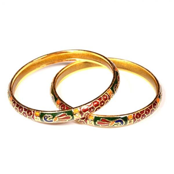 Designer Peacock  Bangles