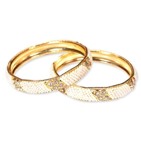 Divine Pearl Stone Bangles