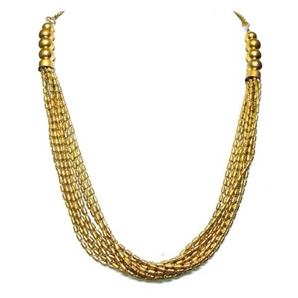 Golden Clubm Necklace