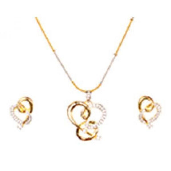 Heart Love Pendant Set