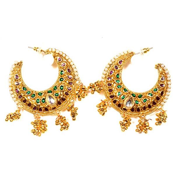 Kundan Diva Earrings
