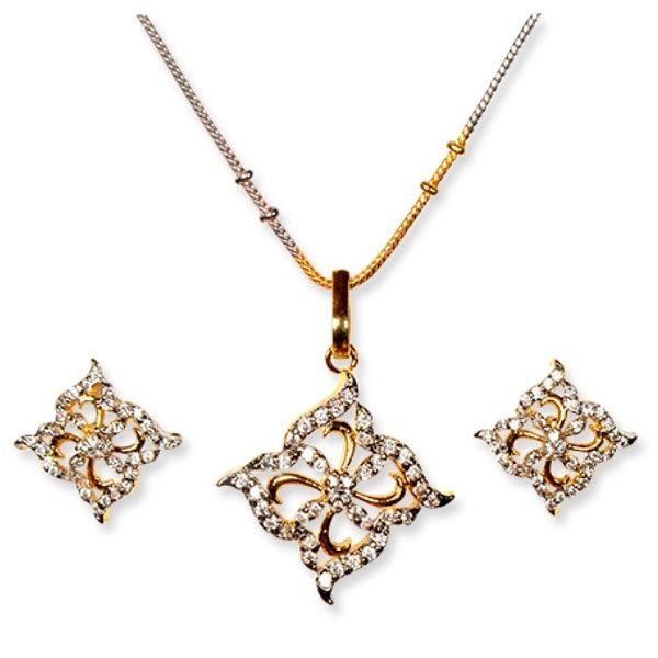 Swastik Pendant Set