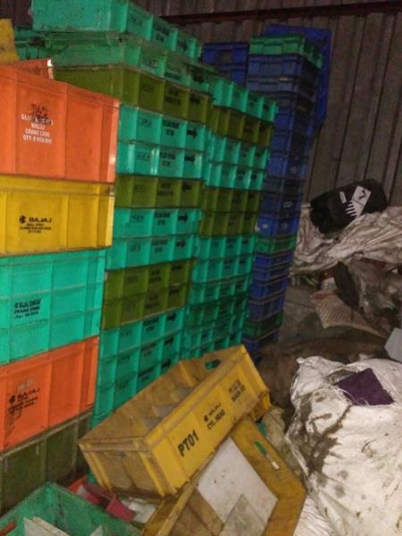 Coloured PP Grinding Flakes 01