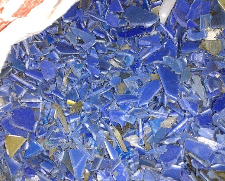 Coloured PP Grinding Flakes 03