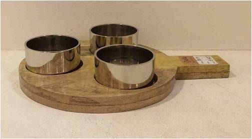 Condiment Serving Set (Item 1008)