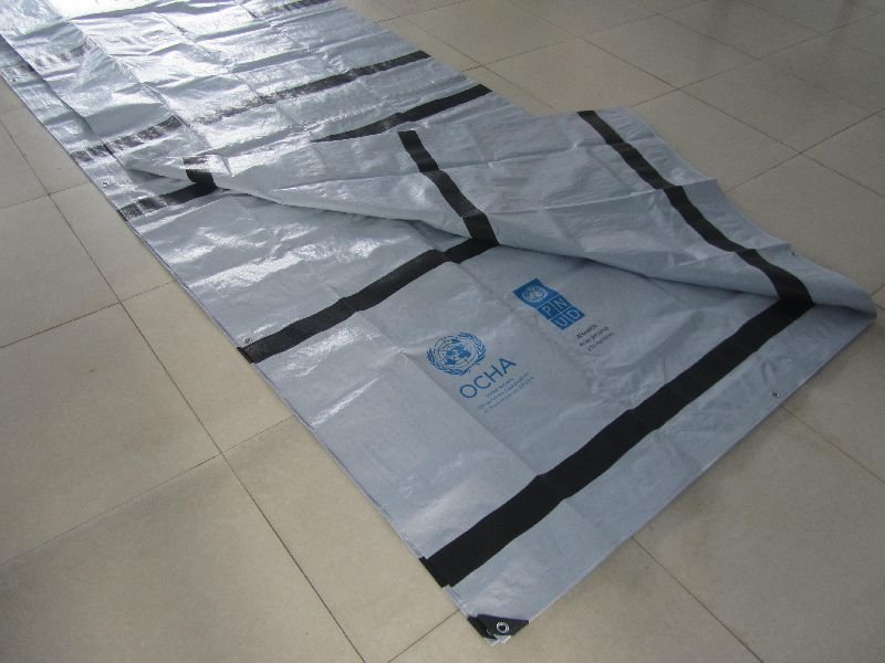PE Tarpaulins with Reinforced Band 02