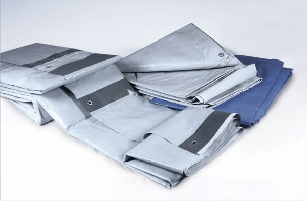 PE Tarpaulins with Reinforced Band 03