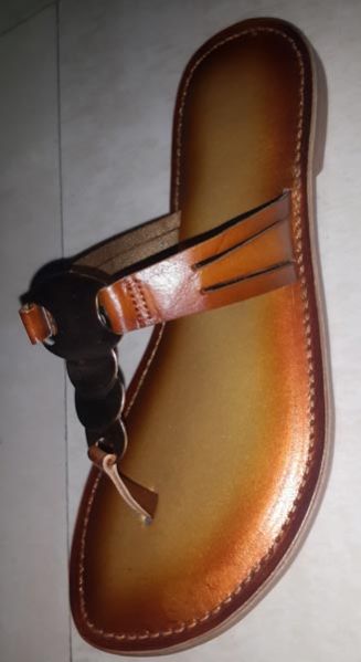 Burmi Fitting Ladies Leather Sandals