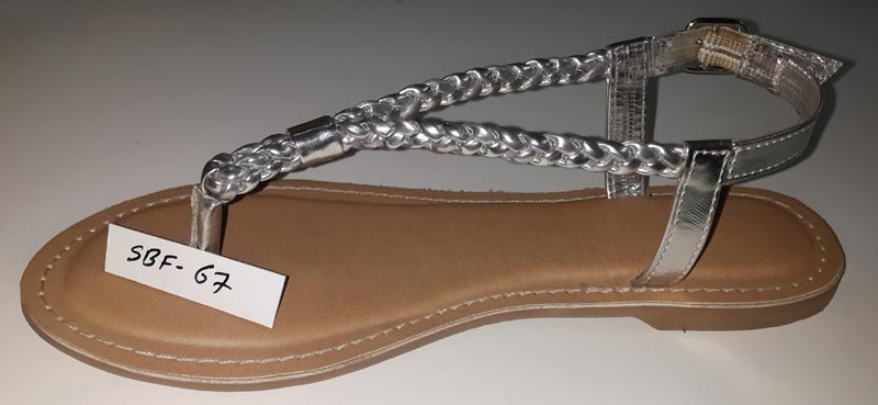 Burmi Wave Ladies Leather Sandals