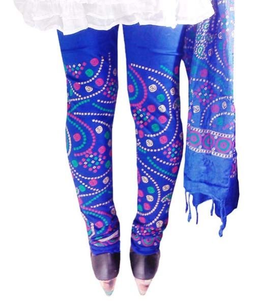 Block Printed Leggings & Dupatta 02