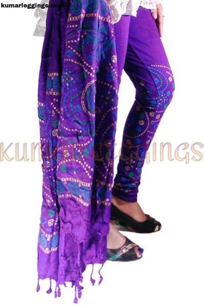 Block Printed Leggings & Dupatta 04