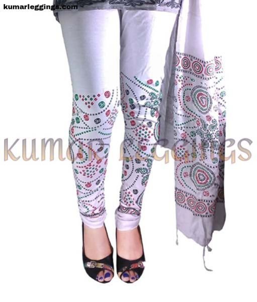 Block Printed Leggings & Dupatta 05