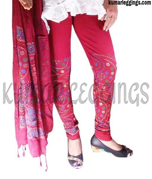 Block Printed Leggings & Dupatta 06