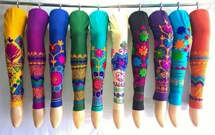 Embroidered Legging 05