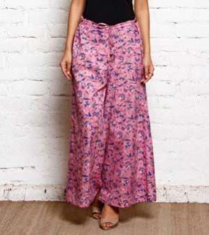 Printed Palazzo Pant 01