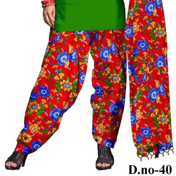 Printed Patiala Salwar 07