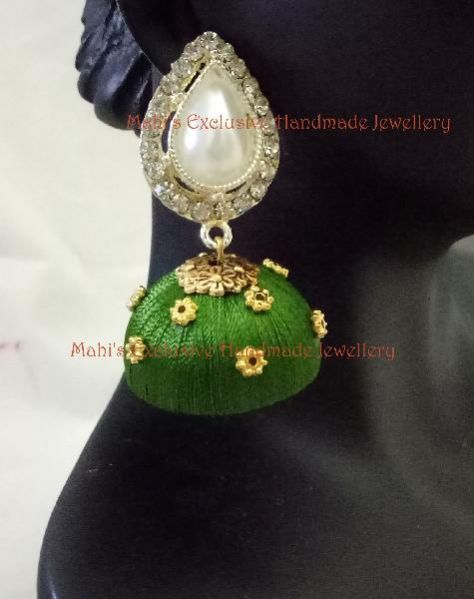 Silk Thread Jhumka 05