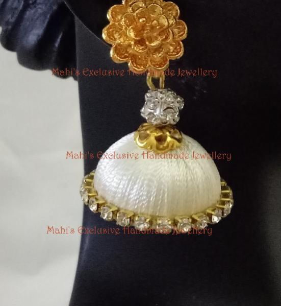 Silk Thread Jhumka 06