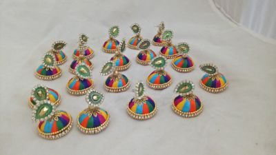 Silk Thread Jhumka 10