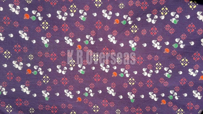 Elsa Chinese Crape Printed Cotton Fabric
