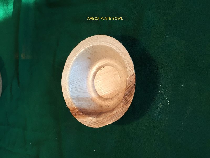 Round Areca Leaf Plate 02