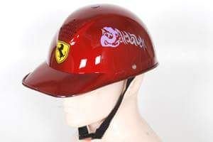 Red Cricket Helmet