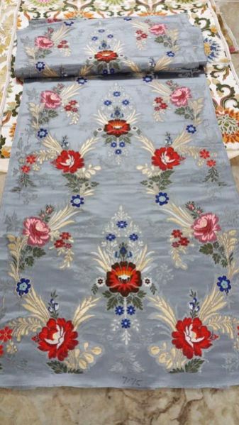 Brocade Silk Fabric 02