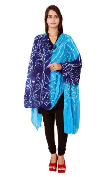 Bandhani Blue Firoji