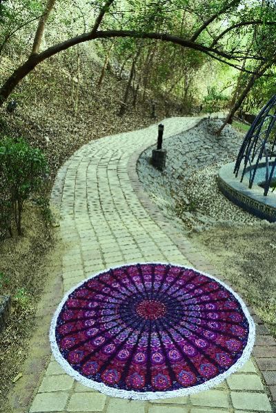 Indian Mandala Tapestrie 05