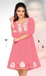 Pink Casual Wear Kurti