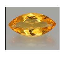 Marquise Citrine Gemstone