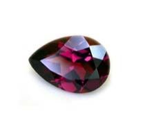 Pears Rhodolite Garnet Gemstone