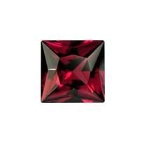 Square Rhodolite Garnet Gemstone